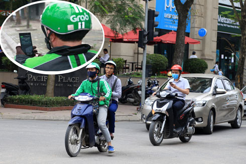 Nguy cơ mất an toàn giao thông từ "xe ôm" công nghệ ảnh 1