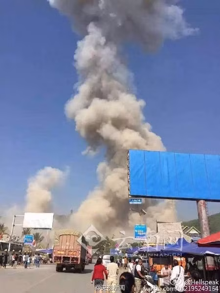 Myanmar xảy ra một vụ nổ kinh hoàng rung chấn tận Trung Quốc ảnh 5