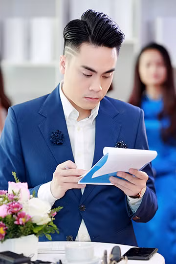 Á hậu Huyền My - MC Thái Dũng thân thiết tại sự kiện ảnh 4