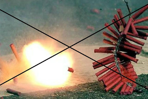 Pháp luật nghiêm cấm hành vi của cá nhân đốt pháo nổ, pháo hoa ảnh 1