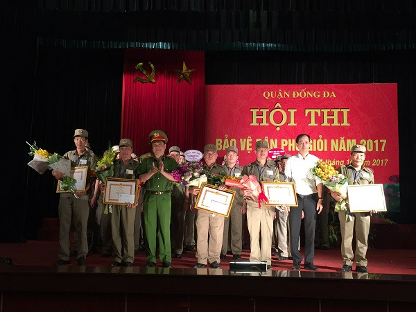 Hội thi Bảo vệ dân phố giỏi quận Đống Đa ảnh 3
