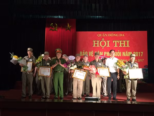 Hội thi Bảo vệ dân phố giỏi quận Đống Đa ảnh 3