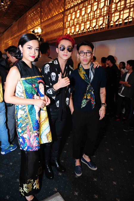 Sơn Tùng M-TP "khuấy đảo" thảm đỏ Vietnam International Fashion Week 2015 ảnh 8