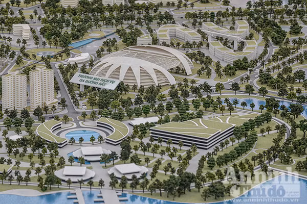 Cận cảnh công trình tuyệt đẹp theo quy hoạch trên tuyến Nhật Tân - Nội Bài ảnh 8