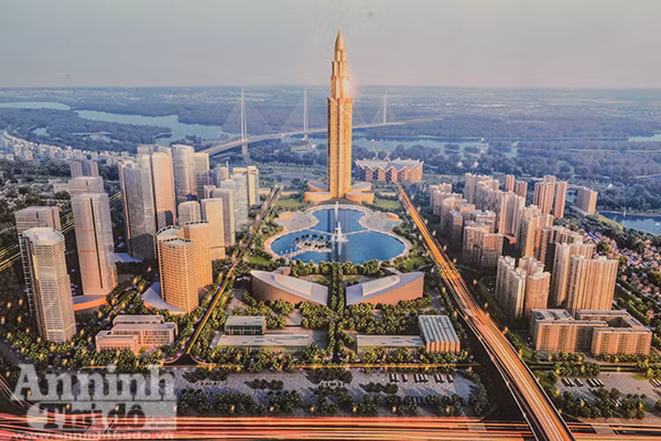 Cận cảnh công trình tuyệt đẹp theo quy hoạch trên tuyến Nhật Tân - Nội Bài ảnh 4