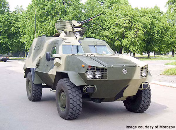 Quân đội Ukraine chuẩn bị nhận xe bọc thép Dozor-B ảnh 1