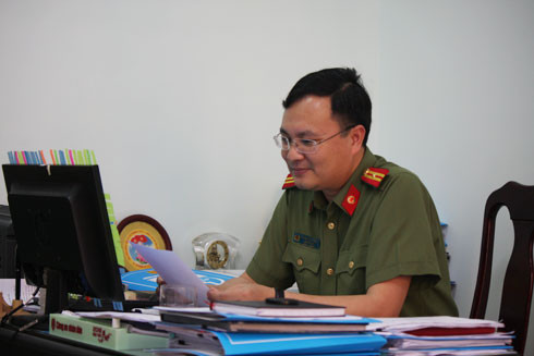 Người đội trưởng gương mẫu, tận tụy với công việc ảnh 1