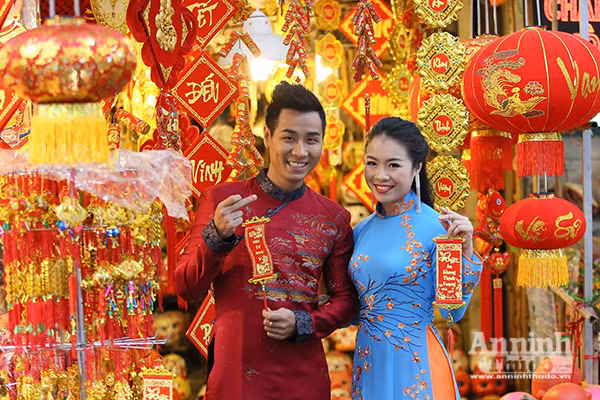 Chợ hoa Hàng Lược vào xuân ảnh 8