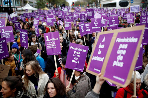 Báo động tình trạng bạo lực với phụ nữ đang lan rộng ở nước Pháp ảnh 2 Báo động tình trạng bạo lực với phụ nữ đang lan rộng ở nước Pháp ảnh 2