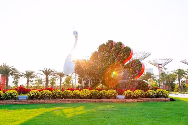 Những kỷ lục "gây choáng" trong Lễ hội hoa xuân lớn nhất Việt Nam ảnh 2