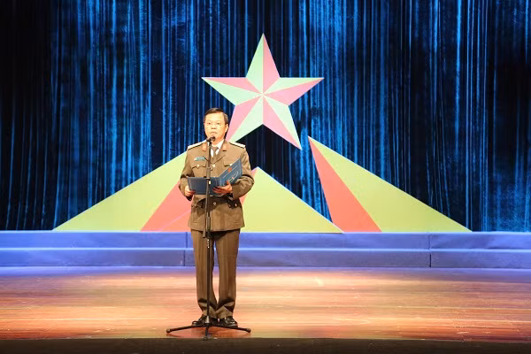 Khai mạc Liên hoan sân khấu kịch nói Công an Thủ đô năm 2017 ảnh 2 Khai mạc Liên hoan sân khấu kịch nói Công an Thủ đô năm 2017 ảnh 2