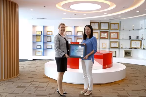 Maritime Bank được trao giải thưởng về thanh toán quốc tế ảnh 1