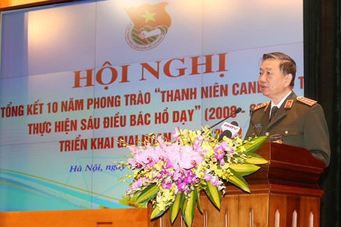 Xây dựng người thanh niên Công an bản lĩnh, trí tuệ, vì hạnh phúc nhân dân ảnh 1