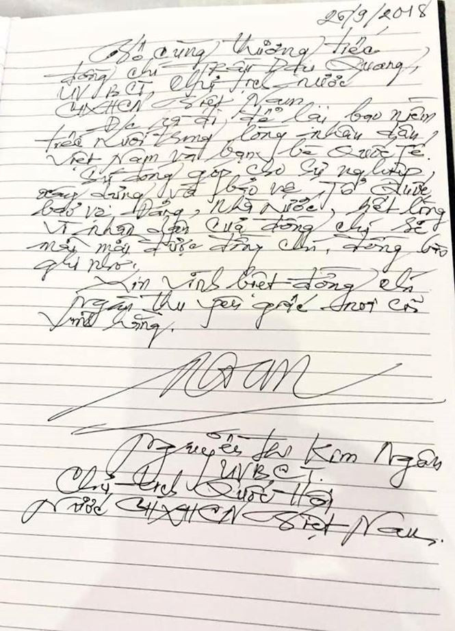 Lãnh đạo Đảng, Nhà nước tiếc thương Chủ tịch nước Trần Đại Quang - ảnh 2