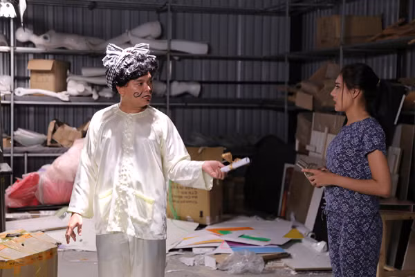 Phối hợp ăn ý, Nhan Phúc Vinh và Trịnh Tú Trung chọc cười khán giả ảnh 8