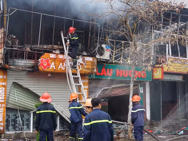 Xảy ra 2 vụ cháy trong dịp Tết ảnh 1