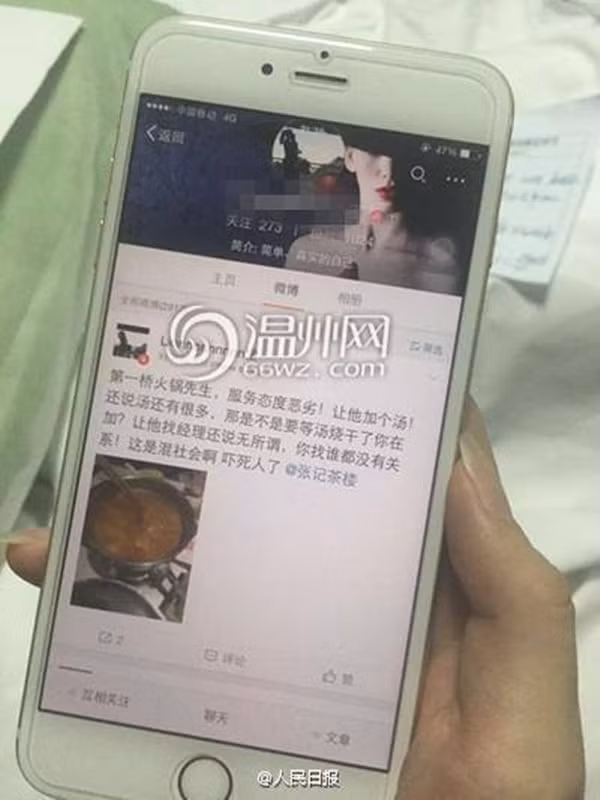 Phàn nàn chất lượng dịch vụ, khách hàng bị nhân viên trả thù bằng canh nóng ảnh 2