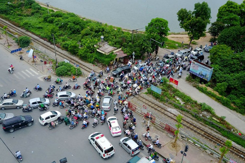 Tổ chức lại giao thông nút giao Giải Phóng - Hoàng Liệt ảnh 1