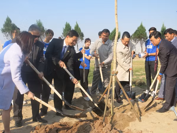 Uống chai sành, trồng cây xanh” ảnh 1