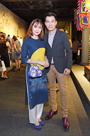 Hoa hậu Hương Giang nổi bật tại triển lãm áo dài ảnh 8 Hoa hậu Hương Giang nổi bật tại triển lãm áo dài ảnh 8