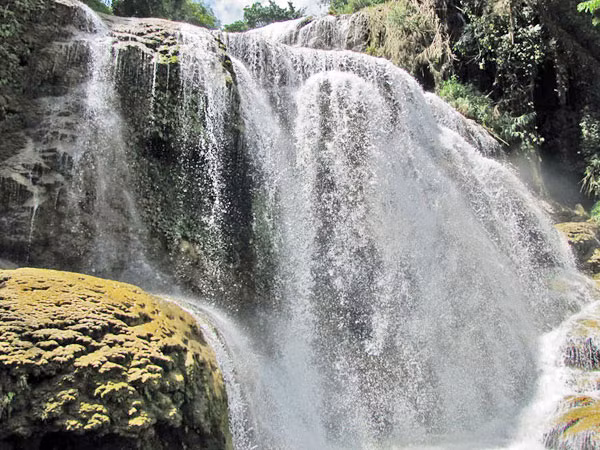 Đến Lâm Hà xem “voi tắm thác” ảnh 1