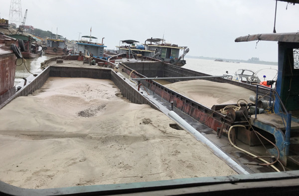 Liên tiếp phát hiện "cát tặc" trên sông Hồng ảnh 2