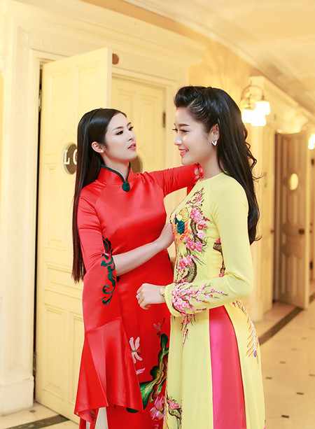 Ngọc Hân, Huyền My duyên dáng đọ sắc trong tà áo dài ảnh 7