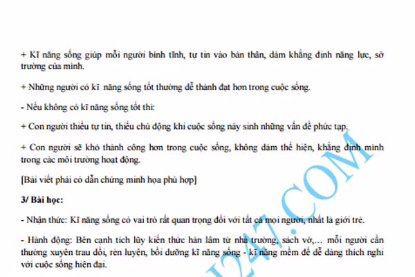 Gợi ý đáp án đề thi THPT quốc gia môn Ngữ văn năm 2015 ảnh 3