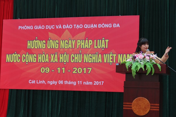 Để mỗi học sinh là một tuyên truyền viên về pháp luật ảnh 3