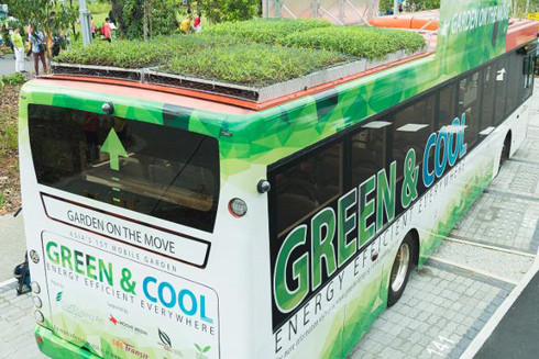 "Mái nhà xanh di động" giúp cải thiện chất lượng không khí đô thị ảnh 2