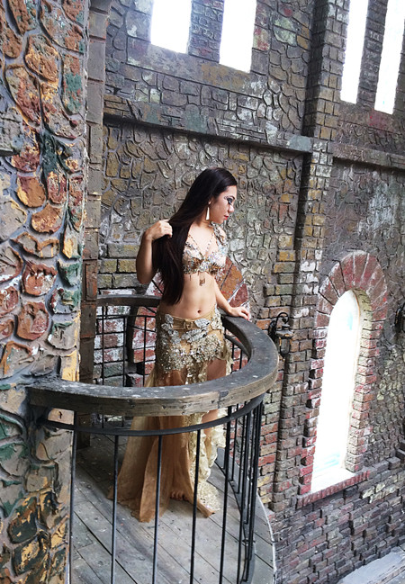 Vũ công bellydance Đỗ Hồng Hạnh ma mị trong bộ ảnh mới ảnh 3