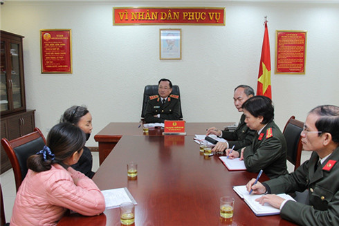 Đồng chí Bộ trưởng không chấp nhận một Giám đốc Công an nào lơ là việc tiếp dân ảnh 3