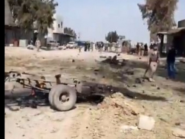 Nổ lớn tại một trạm quan sát của Thổ Nhĩ Kỳ ở Syria ảnh 1 Nổ lớn tại một trạm quan sát của Thổ Nhĩ Kỳ ở Syria ảnh 1