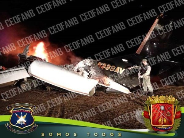 Venezuela thẳng tay bắn hạ máy bay mang số hiệu Mỹ nghi chở ma túy ảnh 1