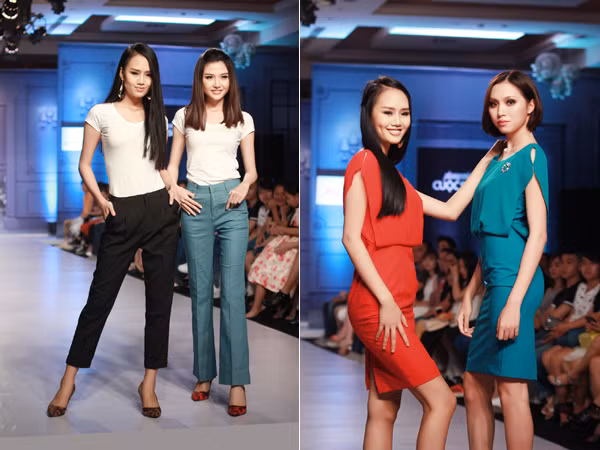 Siêu mẫu Lâm Thùy Anh khoe dáng chuẩn gợi cảm trên sàn diễn ảnh 2