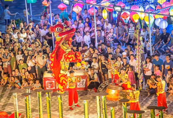 Chiêm ngưỡng những màn trình diễn lân sư rồng đỉnh cao tại Sun World Danang Wonders ảnh 3