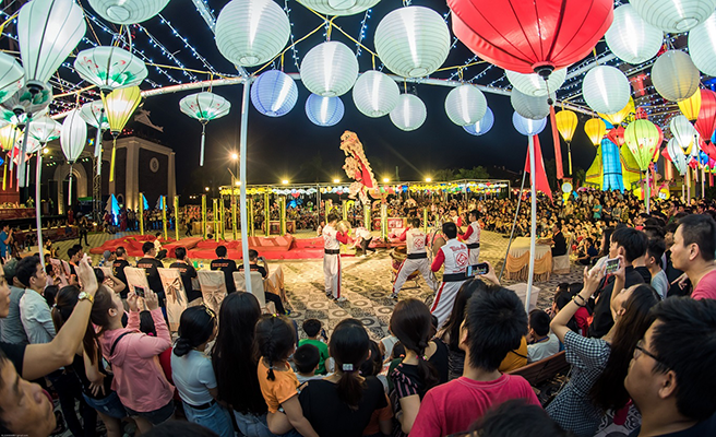 Chiêm ngưỡng những màn trình diễn lân sư rồng đỉnh cao tại Sun World Danang Wonders ảnh 4