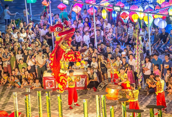 Chiêm ngưỡng những màn trình diễn lân sư rồng đỉnh cao tại Sun World Danang Wonders ảnh 3