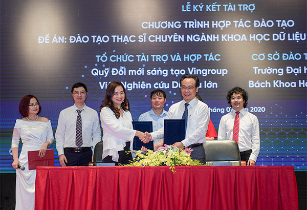 Vingroup hợp tác với 5 trường đại học, viện nghiên cứu đào tạo Thạc sĩ khoa học dữ liệu ảnh 2