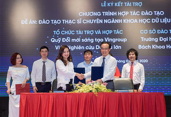 Vingroup hợp tác với 5 trường đại học, viện nghiên cứu đào tạo Thạc sĩ khoa học dữ liệu ảnh 2