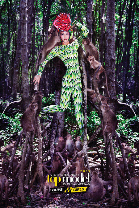 Vietnam’s Next Top Model "gây sốt" với buổi chụp hình đặc biệt đầy thử thách ảnh 8