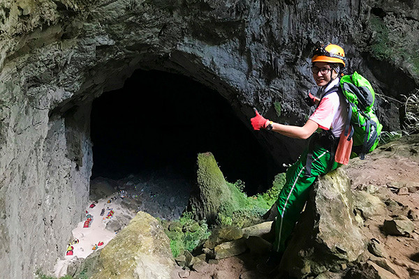 Trang Trần thích thú khám phá hang Sơn Đoòng ảnh 10 Trang Trần thích thú khám phá hang Sơn Đoòng ảnh 10