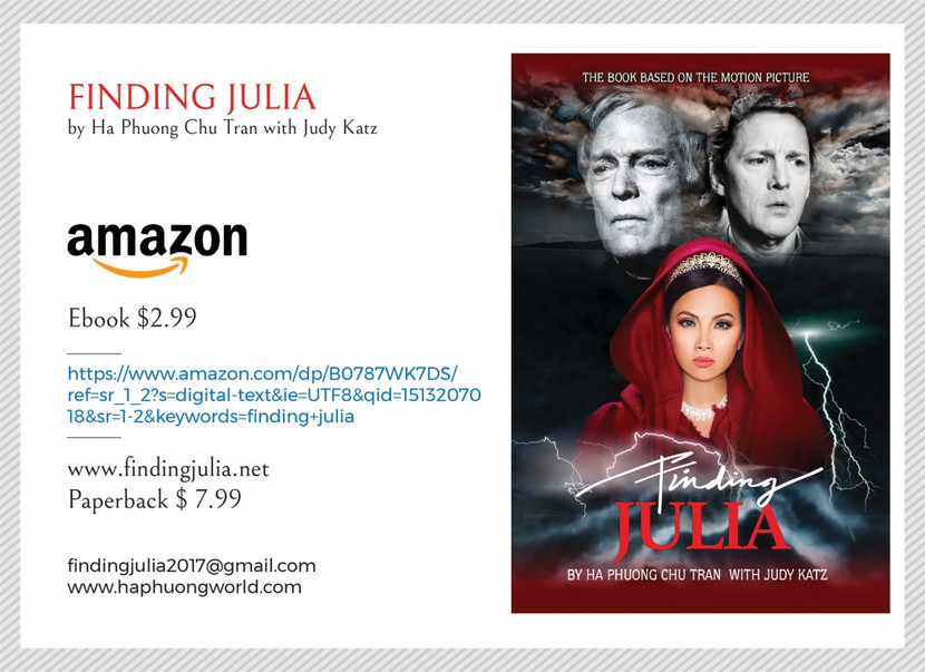 Ca sĩ tỉ phú Hà Phương phát hành tiểu thuyết "Finding Julia" tại Mỹ ảnh 2