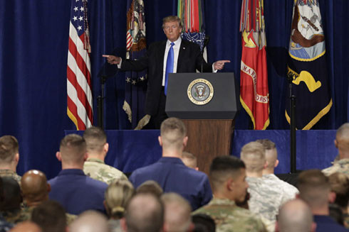 Tổng thống Donald Trump thay đổi chiến lược ở Afghanistan ảnh 1