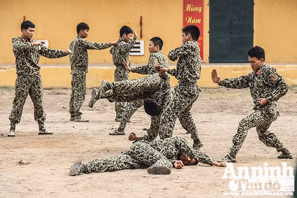 Xem trinh sát đặc nhiệm Thủ đô rèn quân, luyện võ ngày cuối năm ảnh 7