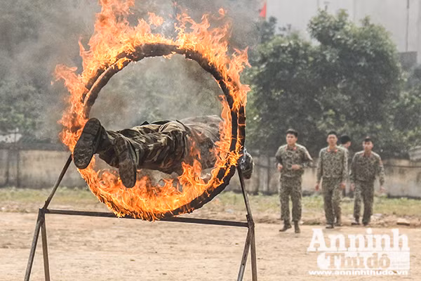 Xem trinh sát đặc nhiệm Thủ đô rèn quân, luyện võ ngày cuối năm ảnh 6