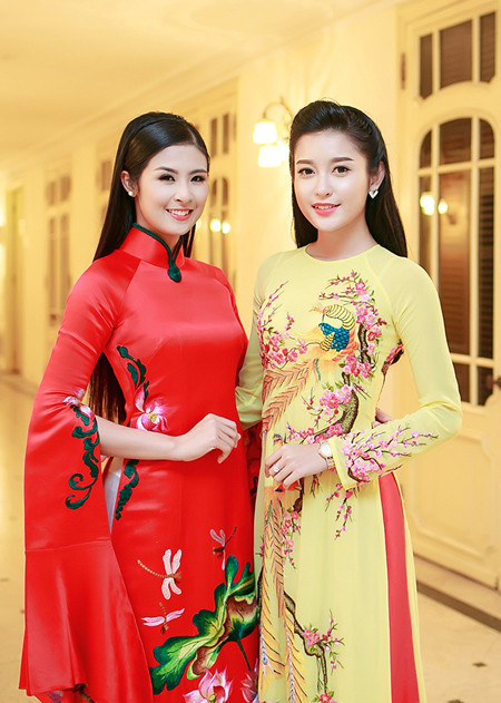 Ngọc Hân, Huyền My duyên dáng đọ sắc trong tà áo dài ảnh 9