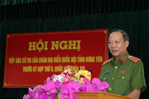 Mong muốn đồng bào, cử tri cả nước ủng hộ, giúp đỡ lực lượng CAND hoàn thành xuất sắc nhiệm vụ ảnh 1