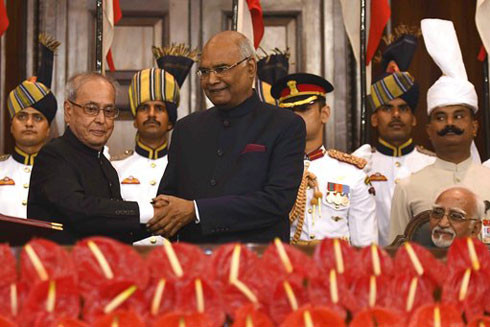 Tân Tổng thống Ấn Độ tuyên thệ nhậm chức ảnh 1