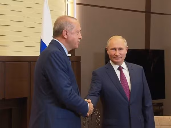 Ông Putin kêu gọi ông Erdogan tăng cường nỗ lực chống khủng bố ở Syria ảnh 1